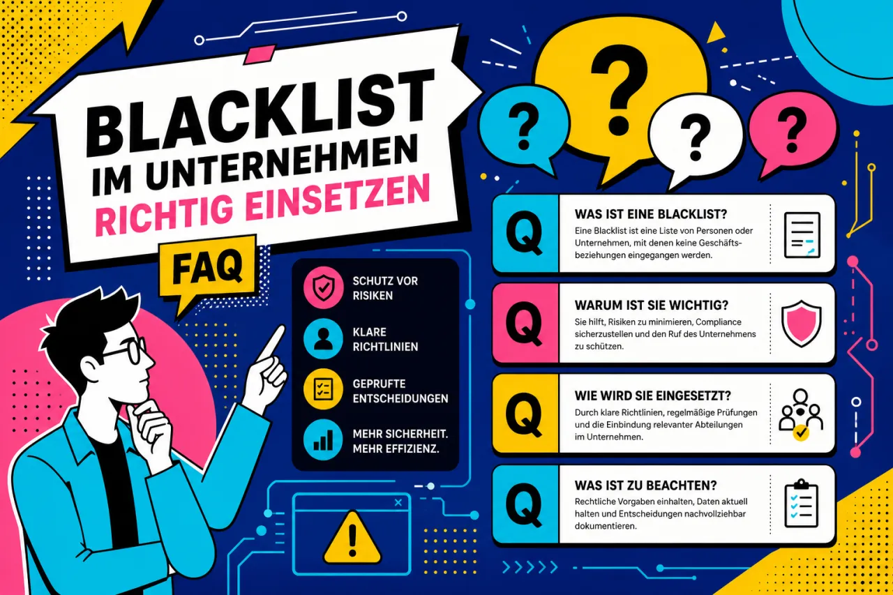 Blacklist im Unternehmen richtig einsetzen