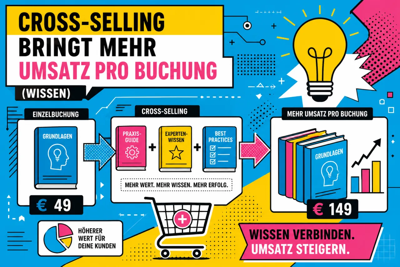 Cross-Selling bringt mehr Umsatz pro Buchung