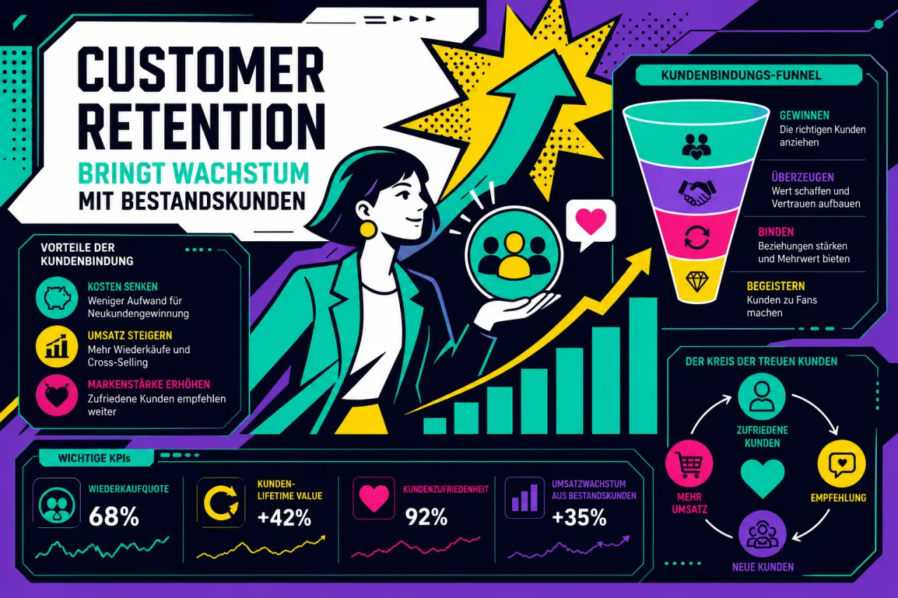 Customer Retention bringt Wachstum mit Bestandskunden