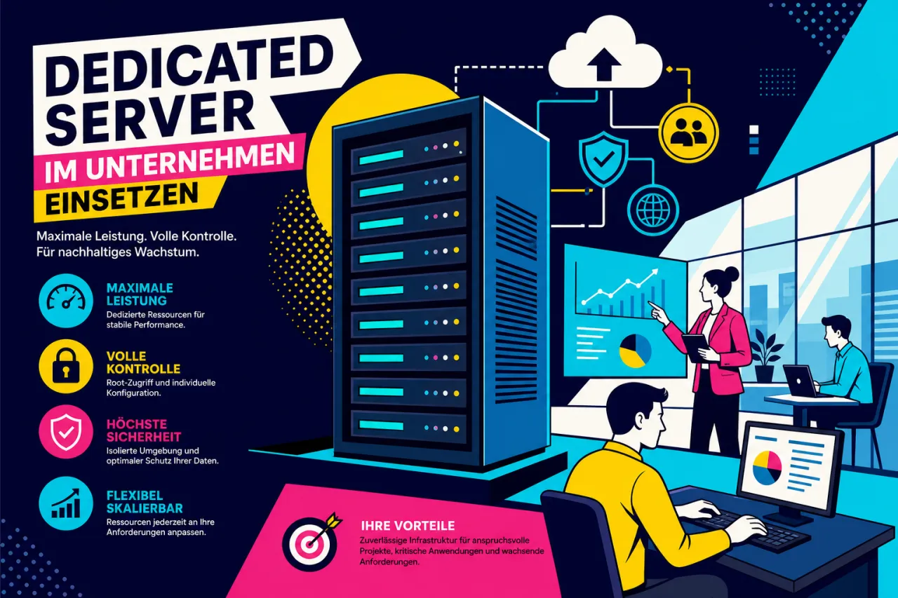 Dedicated Server im Unternehmen einsetzen