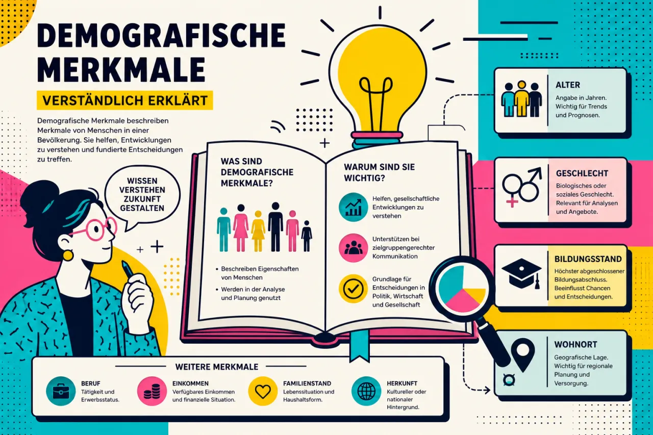 Demografische Merkmale verständlich erklärt