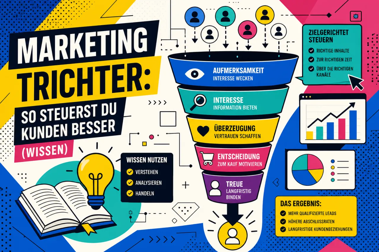 Marketingtrichter: So steuerst du Kunden besser