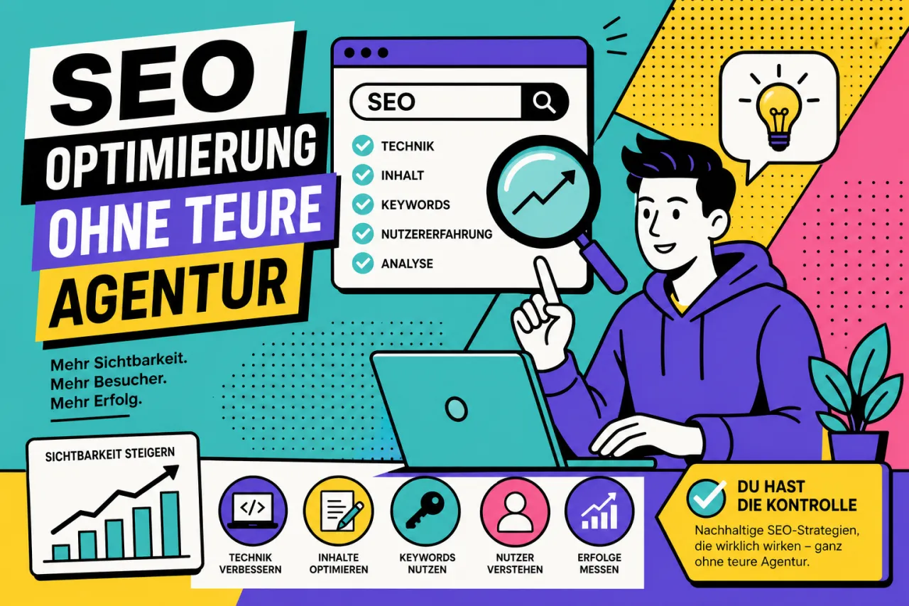 SEO Optimierung ohne teure Agentur