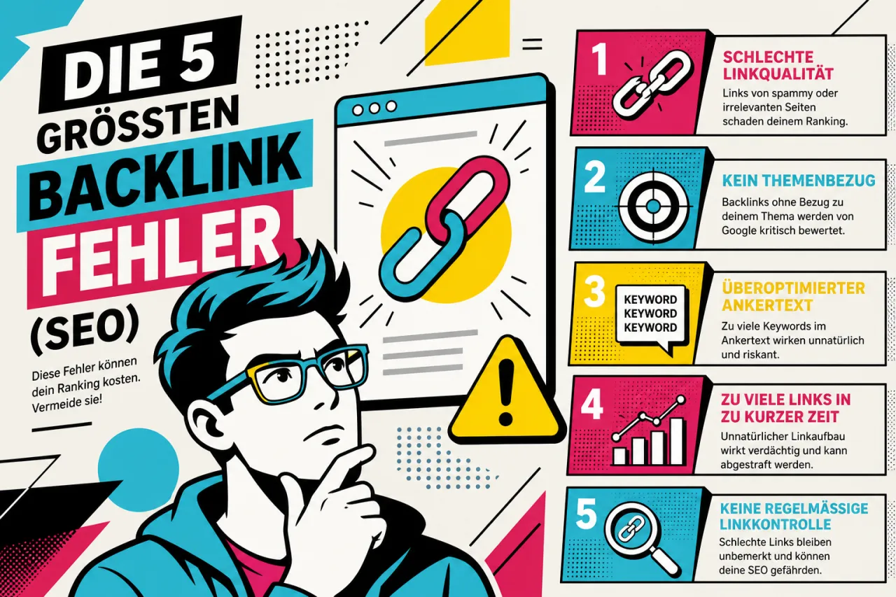 Die 5 größten Backlinkfehler
