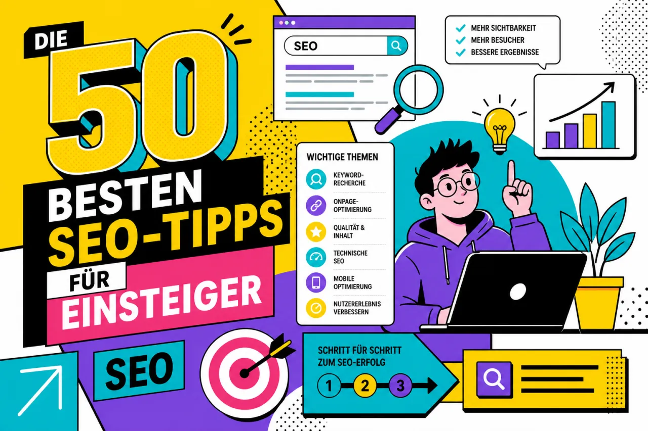 Die 50 besten SEO-Tipps für Einsteiger