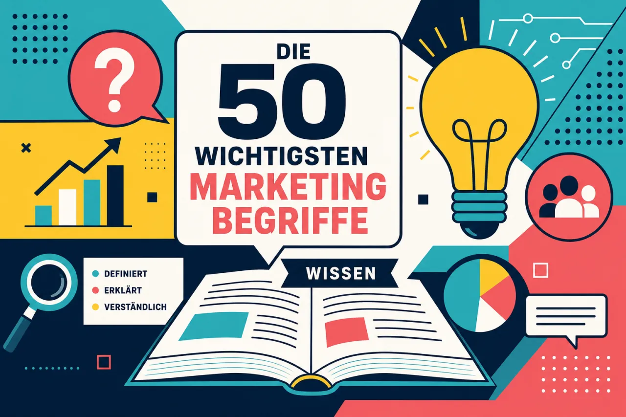 Die 50 wichtigsten Marketingbegriffe