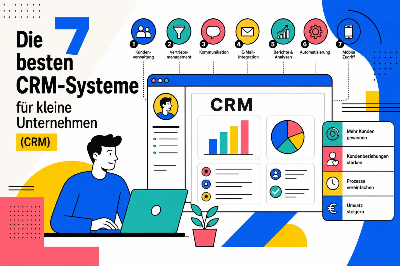Die 7 besten CRM-Systeme für kleine Unternehmen