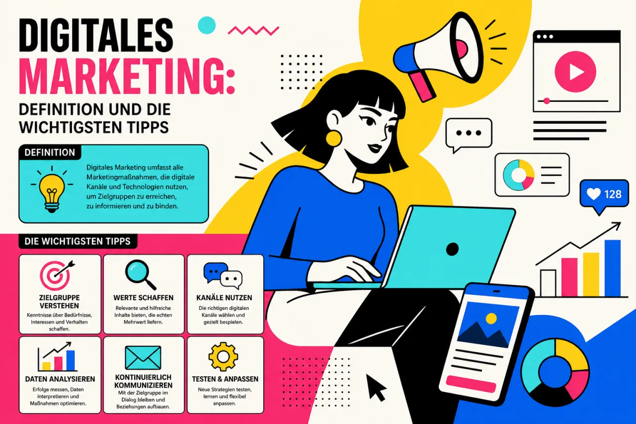 Digital Marketing: Definition und die wichtigsten Tipps