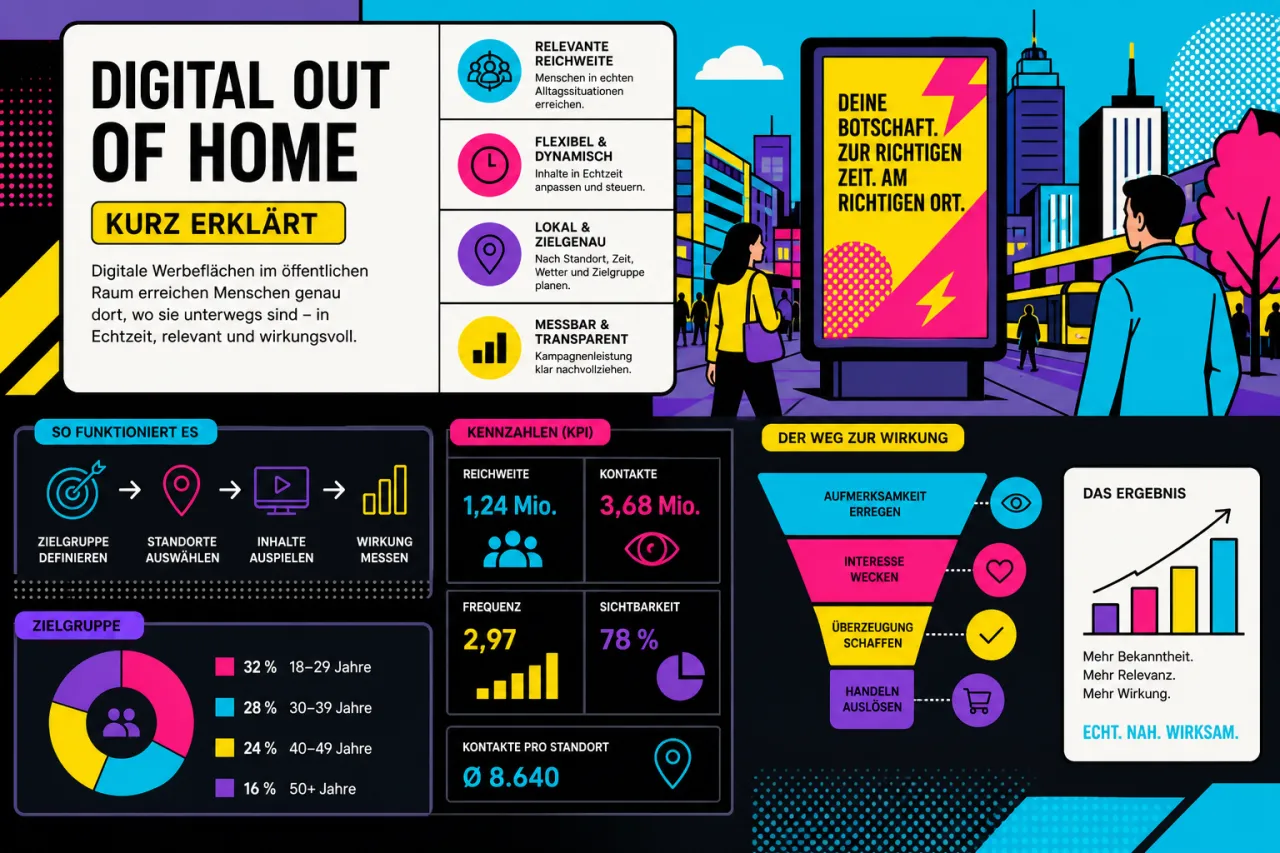Digital Out of Home kurz erklärt