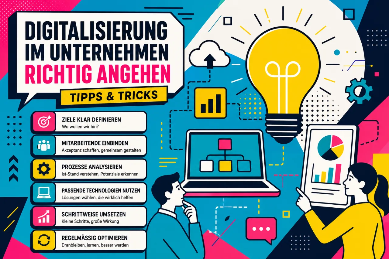 Digitalisierung im Unternehmen richtig angehen