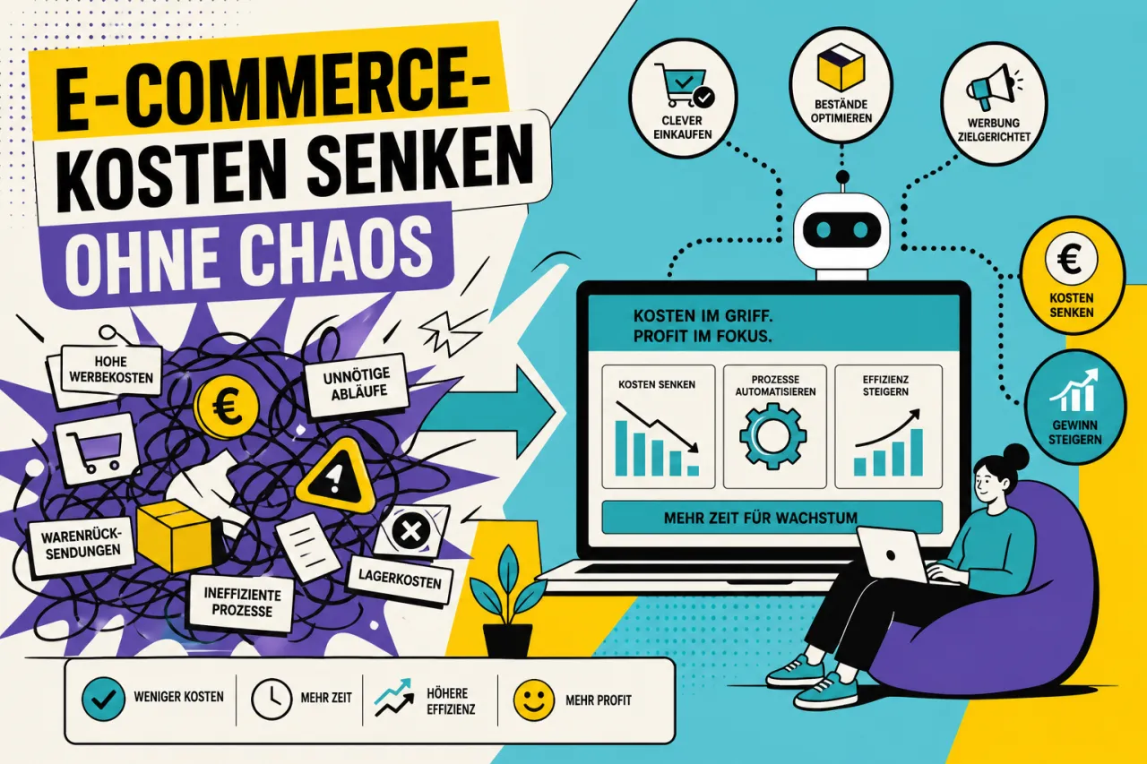 E-Commerce-Kosten senken ohne Chaos