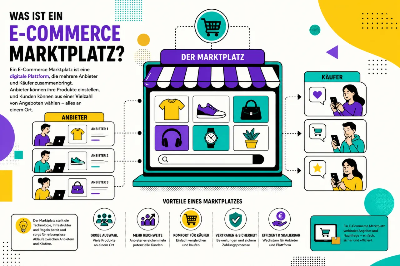 Was ist ein E-Commerce Marktplatz?
