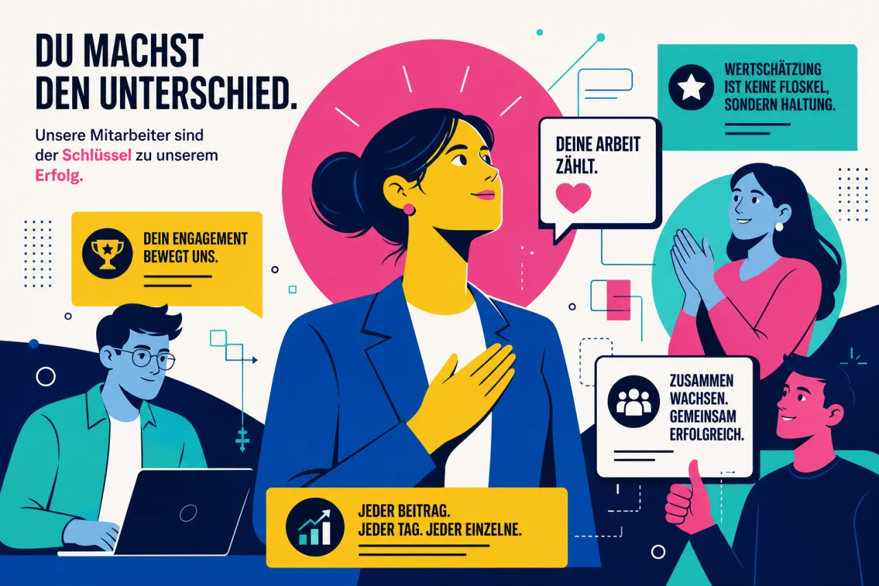 Mitarbeitern zeigen, dass sie wichtig sind