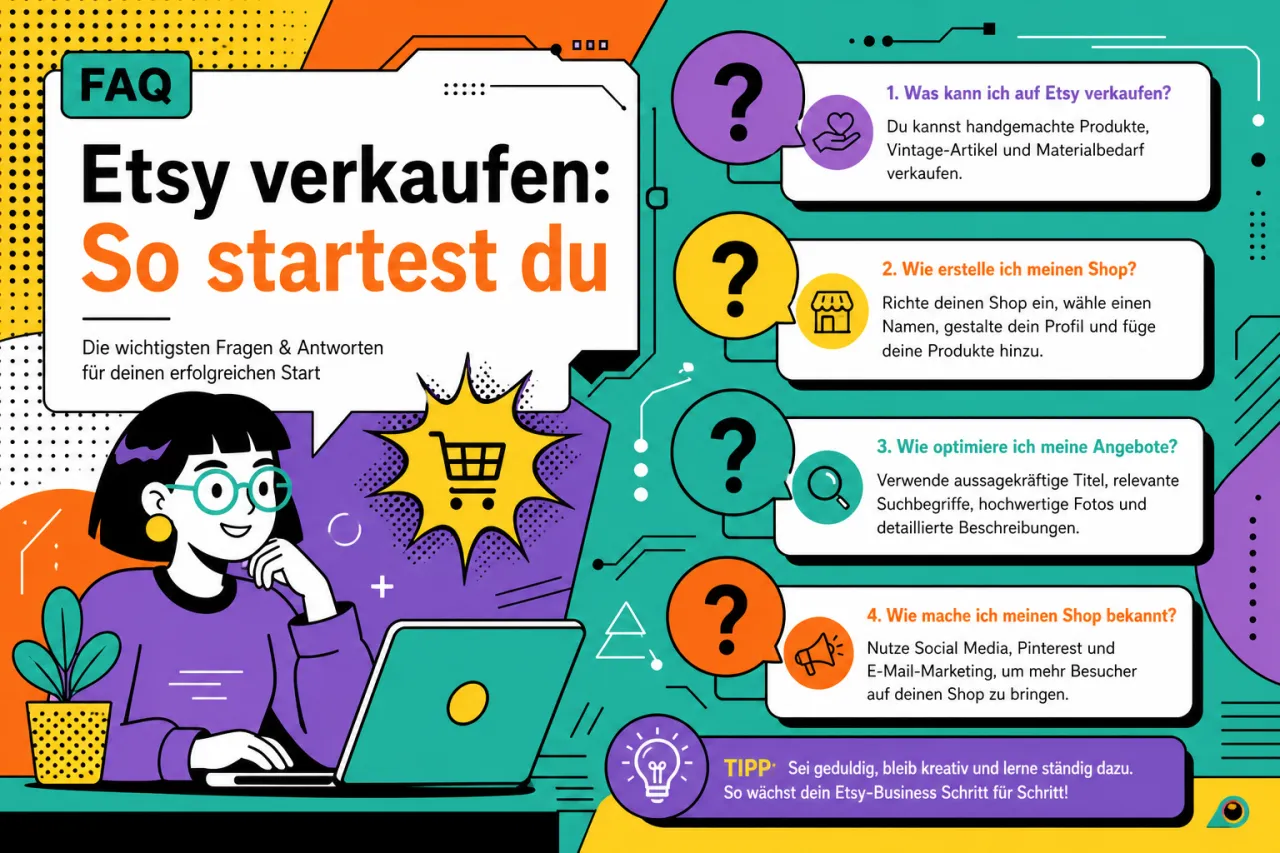 Etsy verkaufen: So startest du