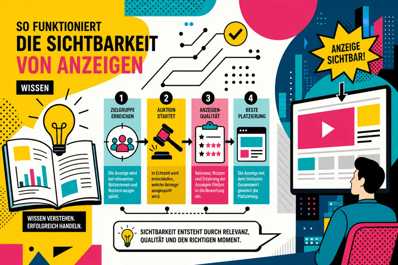 Impression: So funktioniert die Sichtbarkeit von Anzeigen