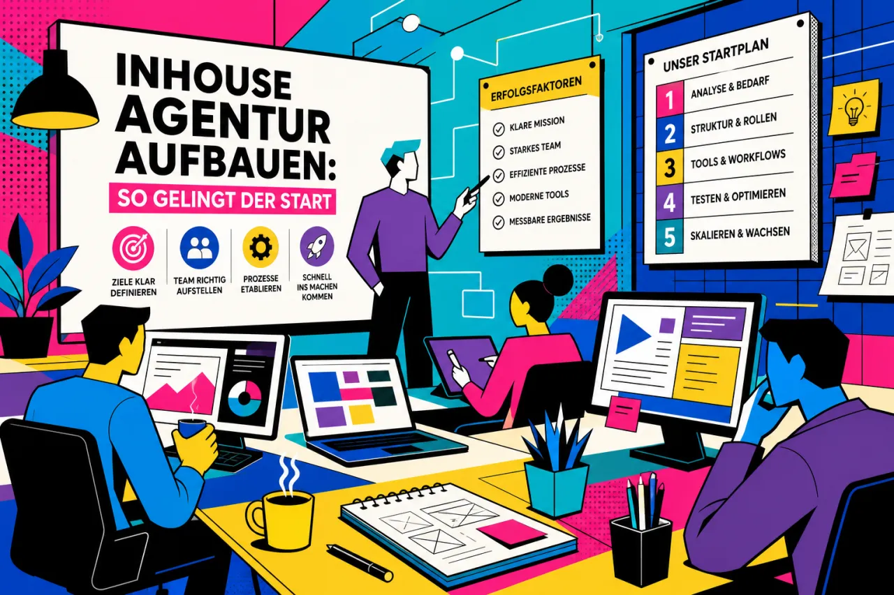 Inhouse Agentur aufbauen: So gelingt der Start
