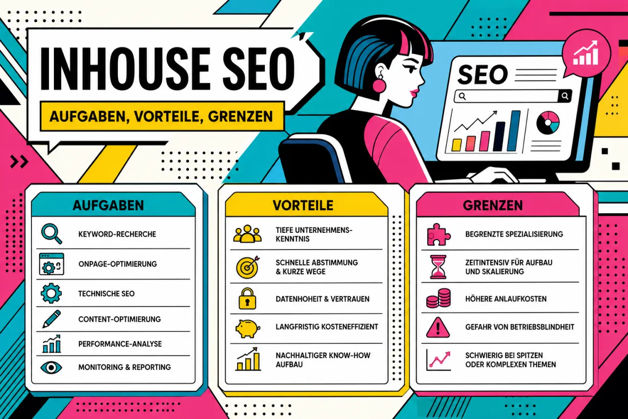 Inhouse SEO: Aufgaben, Vorteile, Grenzen