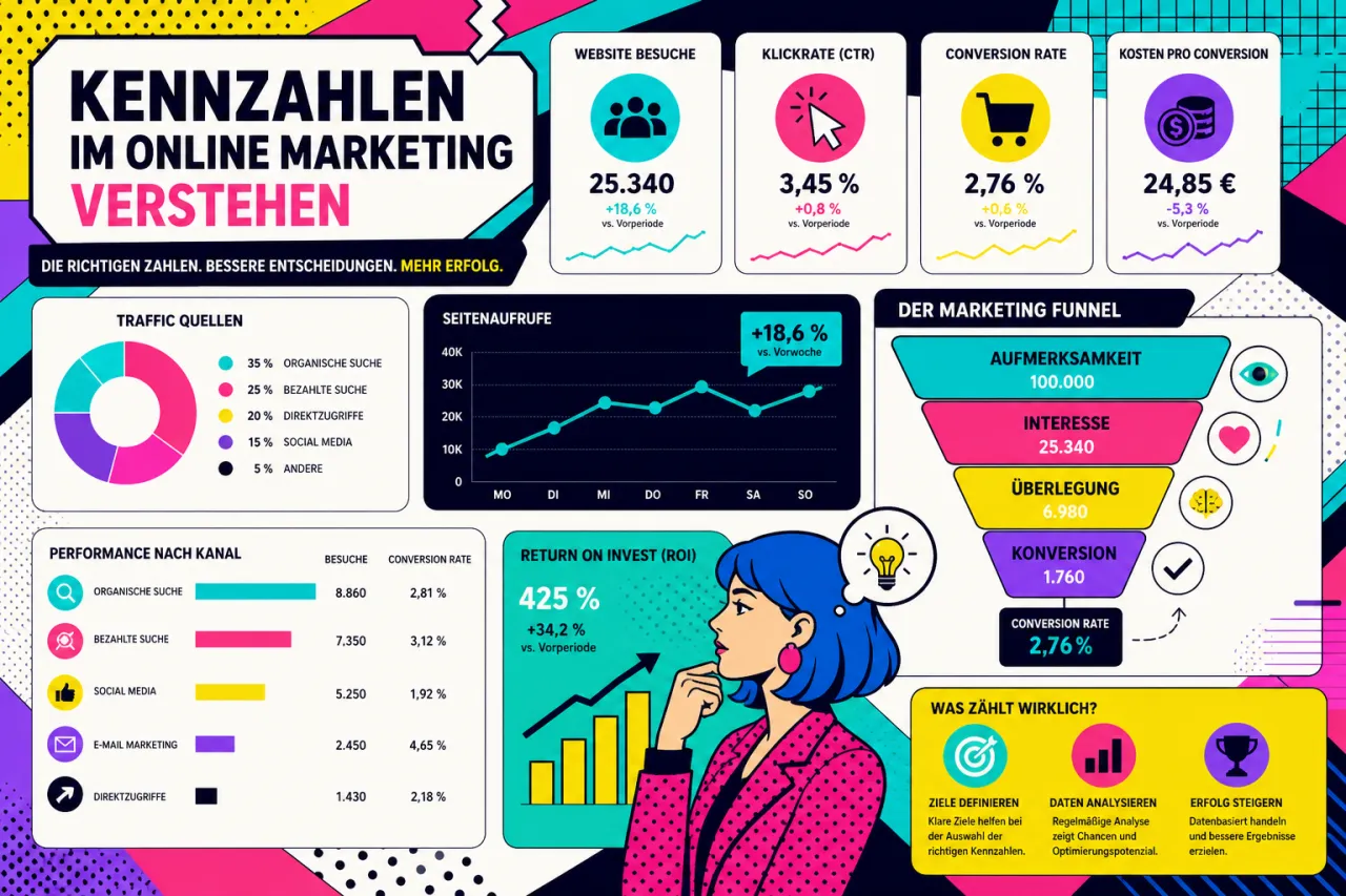 Kennzahlen im Online Marketing verstehen