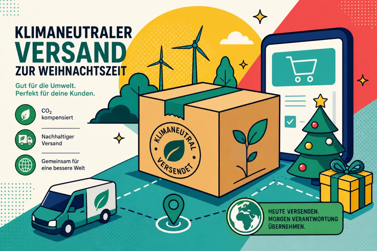 Klimaneutraler Versand zur Weihnachtszeit