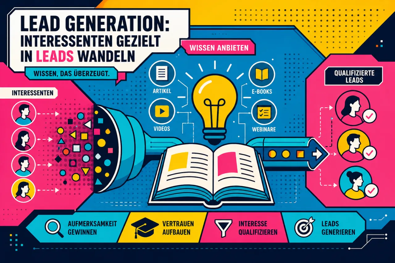 Lead Generation: Interessenten gezielt in Leads wandeln