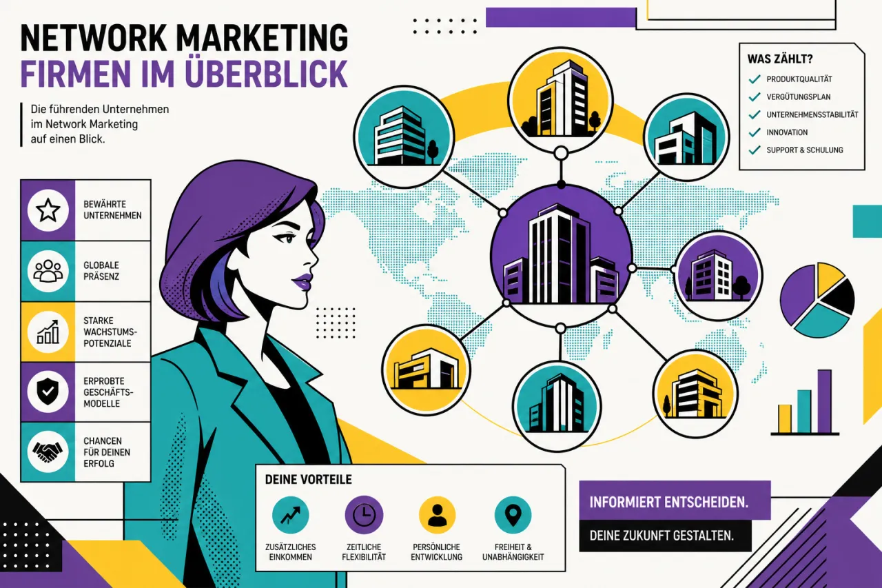 Network Marketing Firmen im Überblick