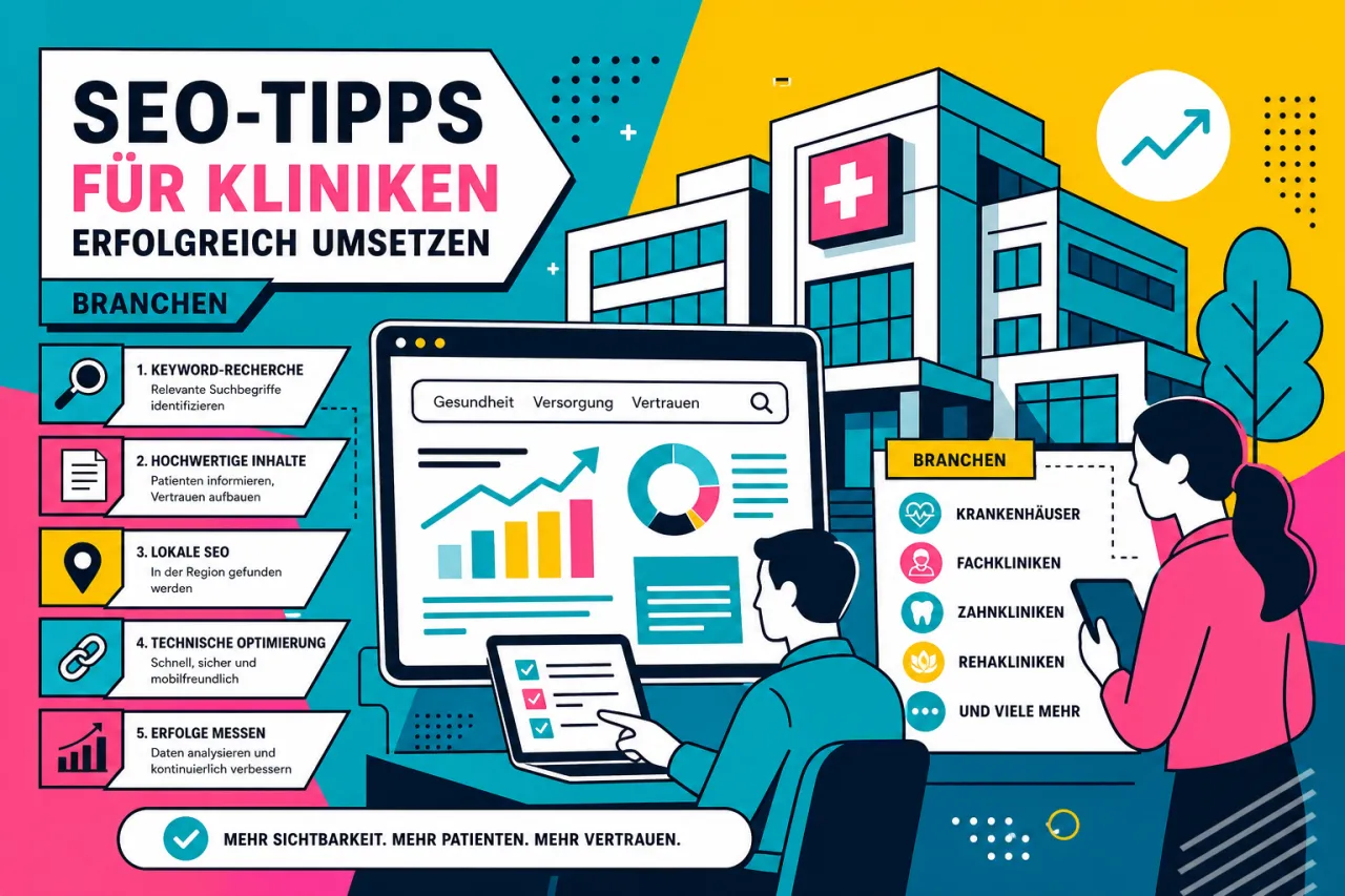 SEO-Tipps für Kliniken erfolgreich umsetzen