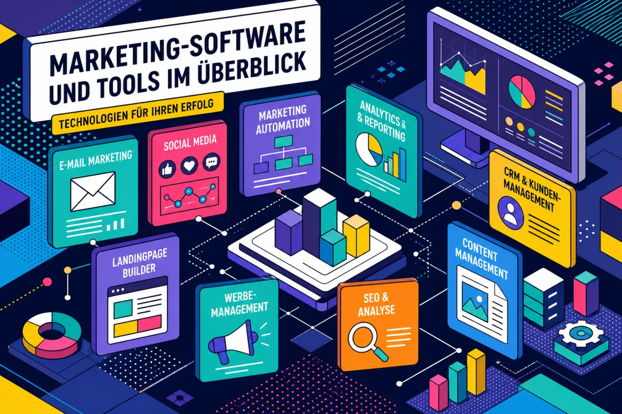 Marketing-Software und Tools im Überblick