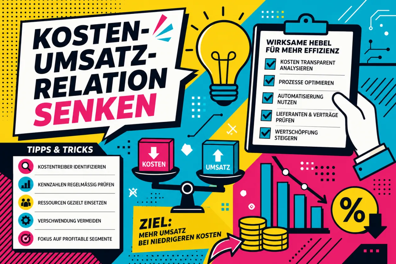 Kosten-Umsatz-Relation senken