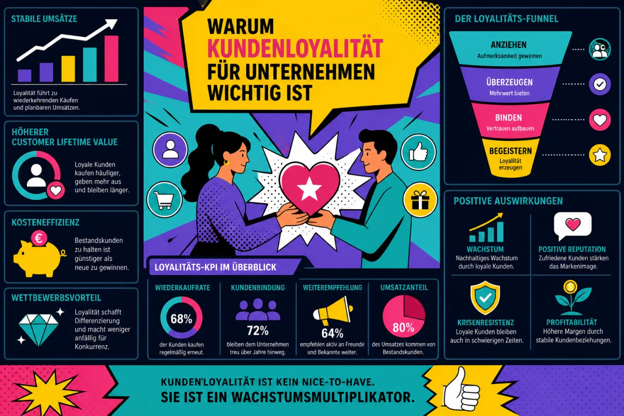 Warum Kundenloyalität für Unternehmen wichtig ist