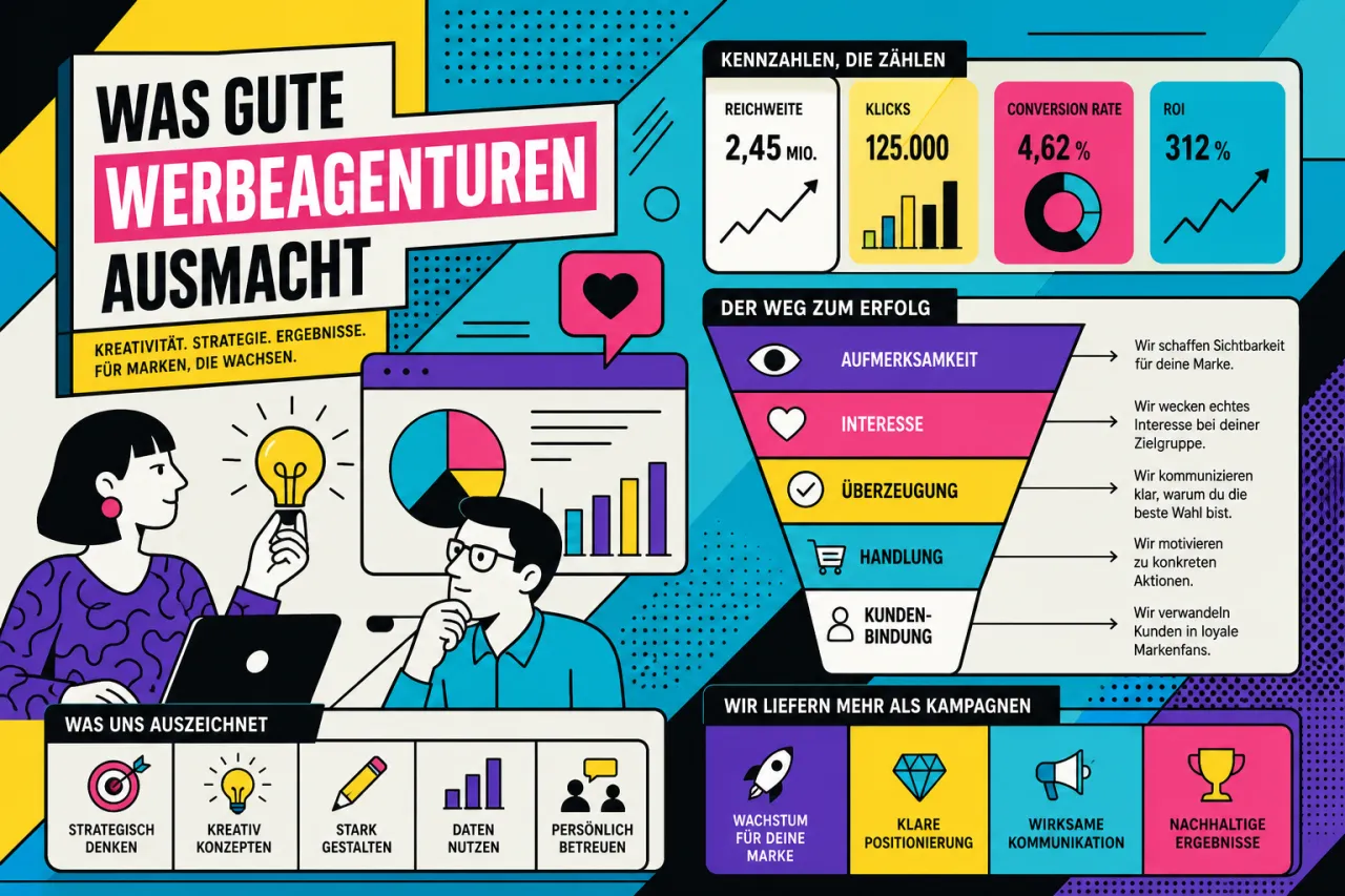Was gute Werbeagenturen ausmacht