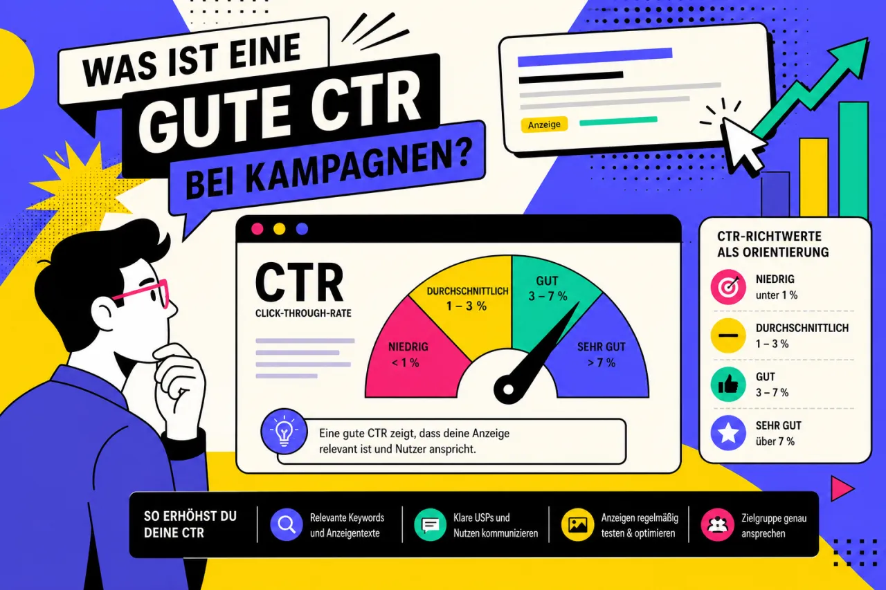 Was ist eine gute CTR bei Kampagnen?