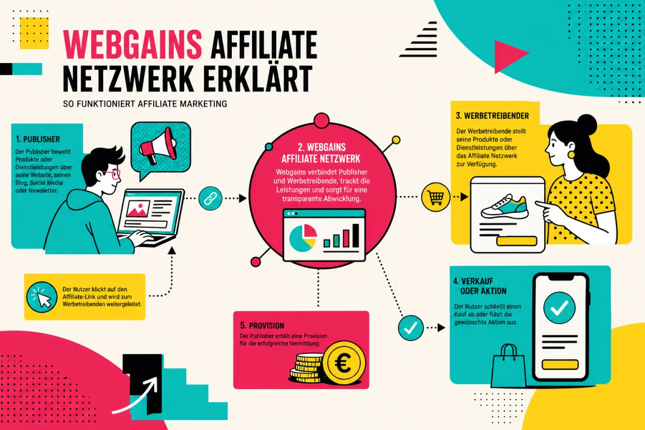 Webgains Affiliate Netzwerk erklärt