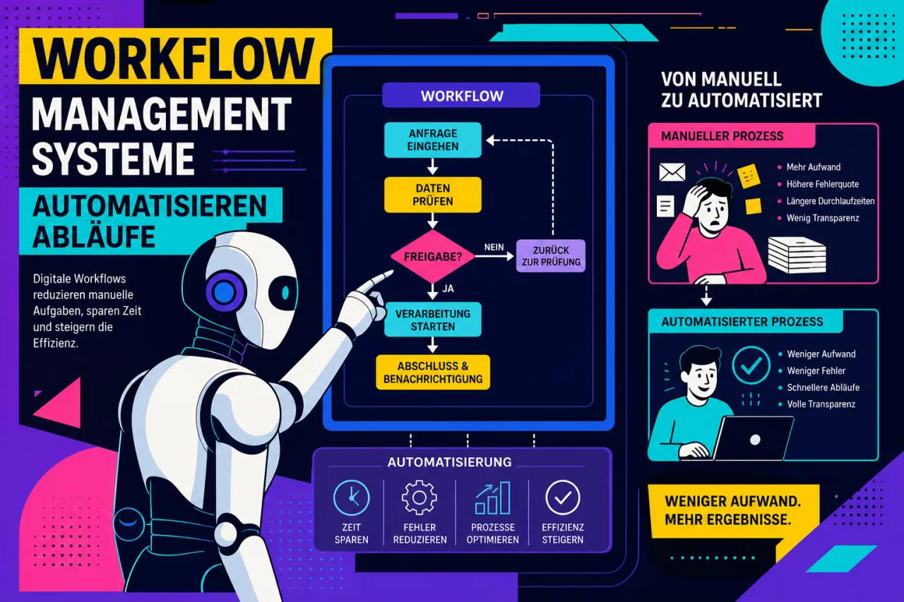 Workflow Management Systeme automatisieren Abläufe