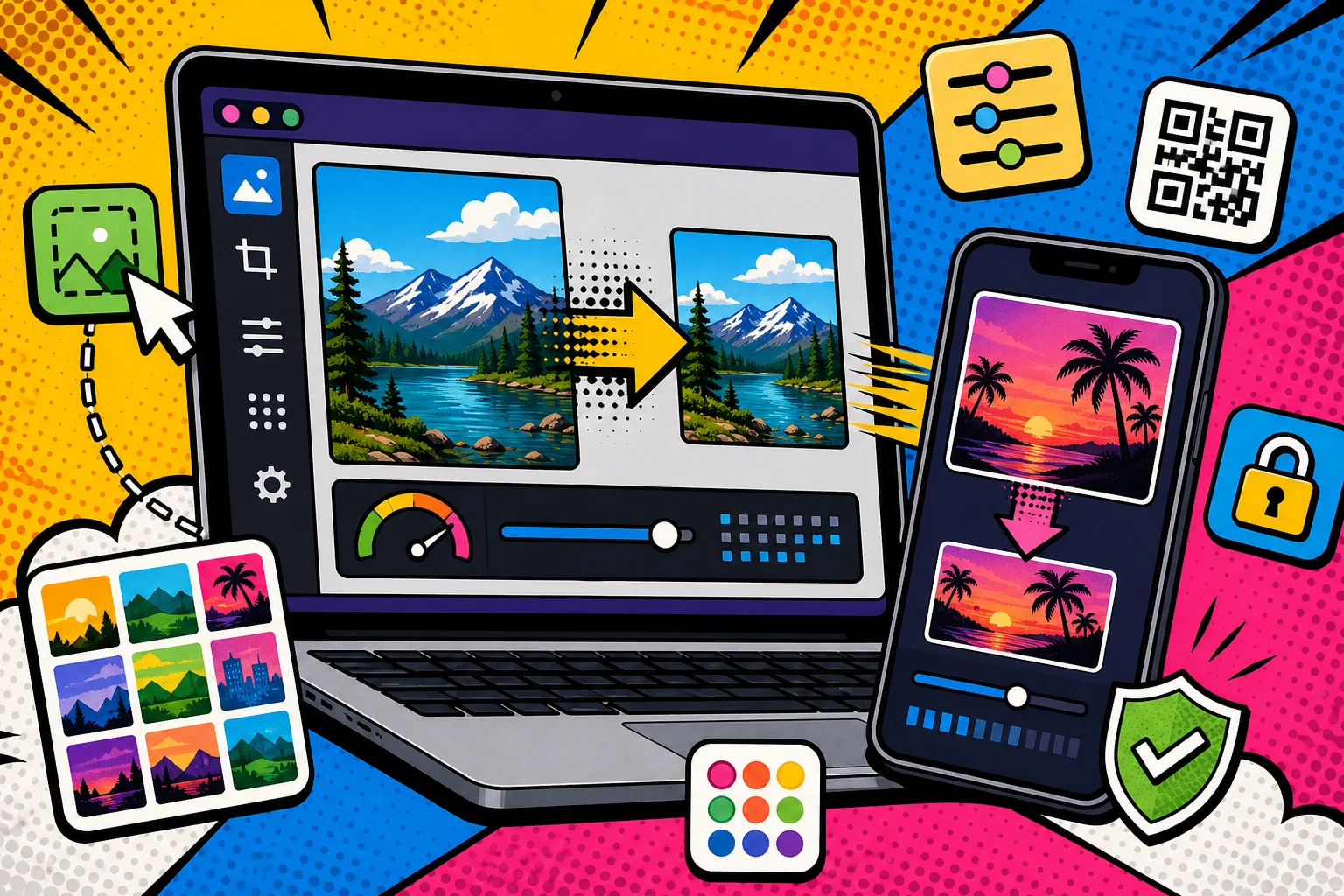 imagenimble: kostenlose Bild-Tools ohne Upload — neu gelauncht