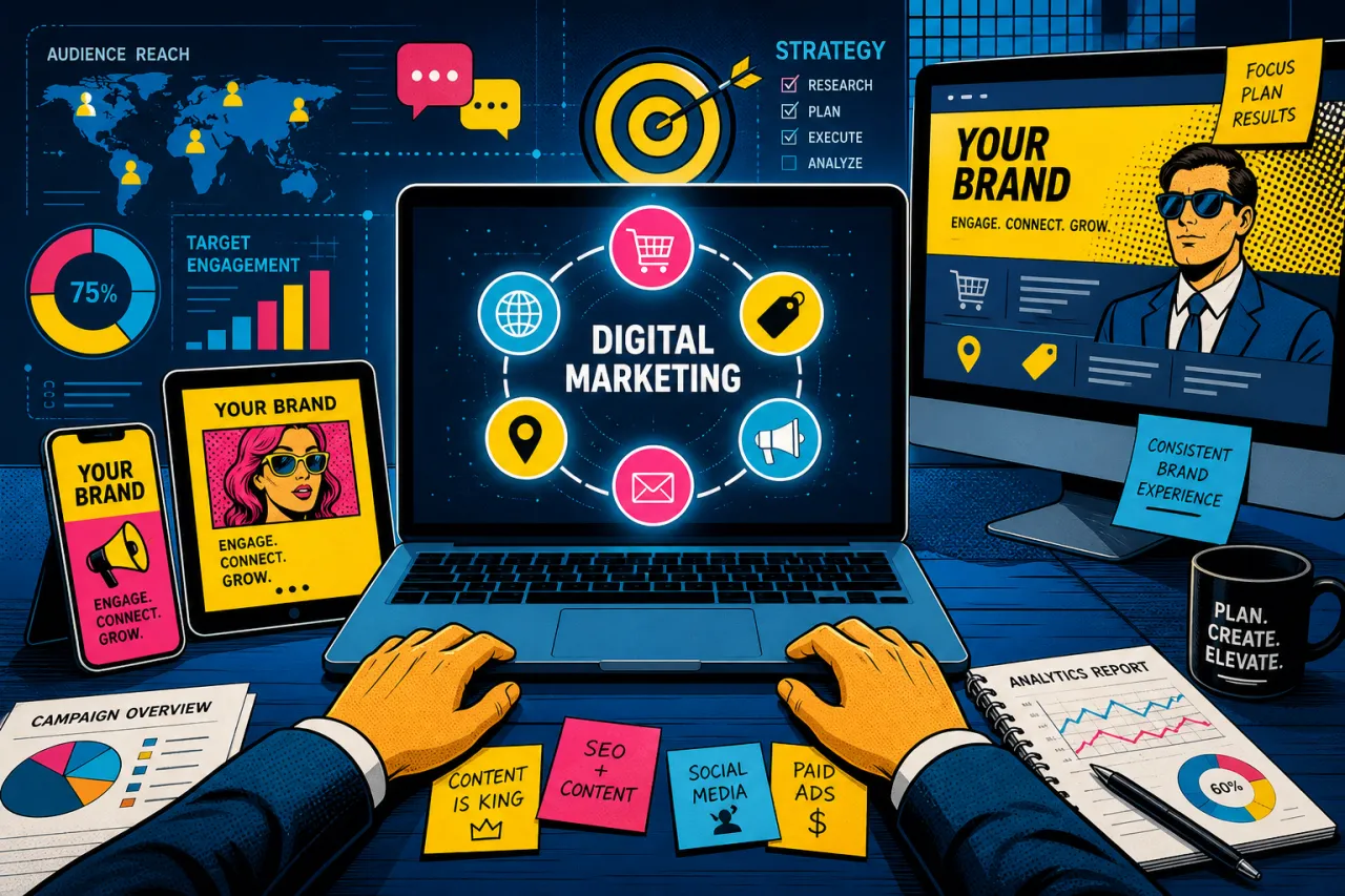 Was Sie über den Online Marketing Mix wissen müssen