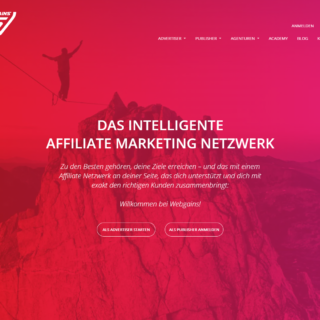 Webgains Affiliate Netzwerk