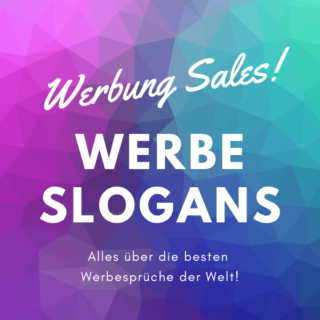 Werbeslogan zur Werbung