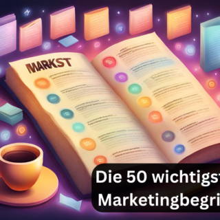 Die 50 wichtigsten Marketingbegriffe