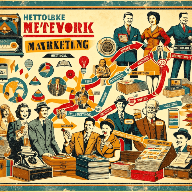 Historische Entwicklung des Network Marketings