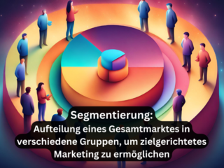 Segmentierung: Aufteilung eines Gesamtmarktes in verschiedene Gruppen, um zielgerichtetes Marketing zu ermöglichen