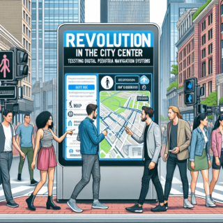 Revolution in der Innenstadt: Neue digitale Fußgängerleitsysteme auf dem Prüfstand!