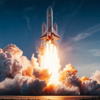 Spektakulärer Start: Falcon Heavy bringt Wettersatelliten ins All