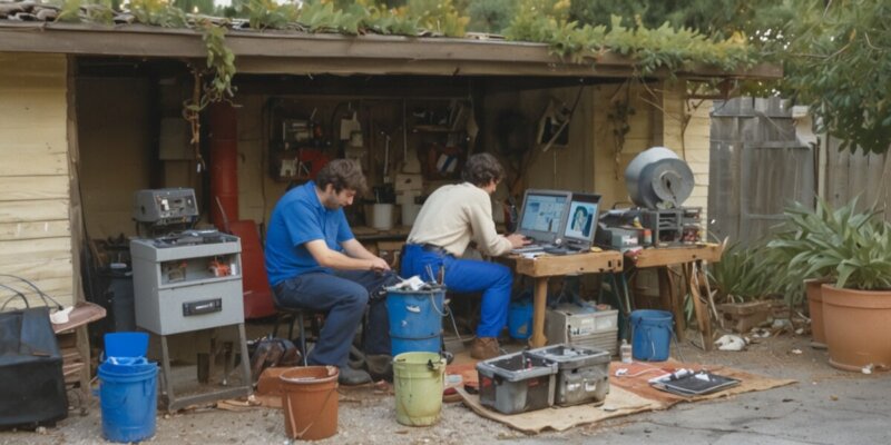 So legten Google-Gründer den Grundstein in einer Garage