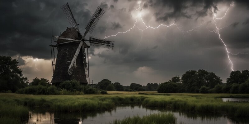 Blitzschutz rettet historische Windmühle: Was du wissen musst!