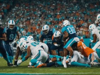 Unglaubliches Quarterback-Chaos! Wird Miami gegen die Titans bestehen?