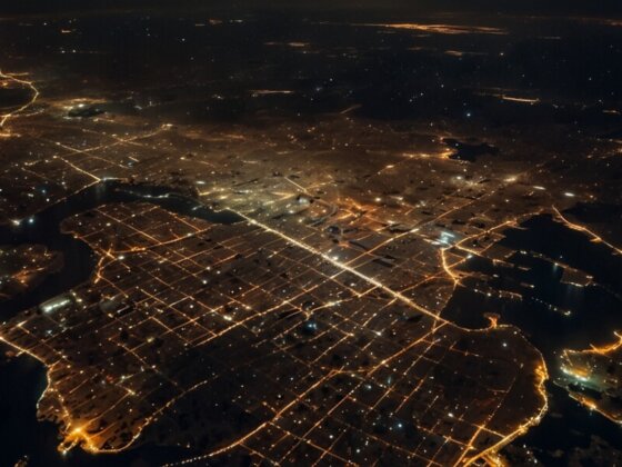 Spektakuläres Weltraumfoto: Astronaut fängt Kairo bei Nacht ein!