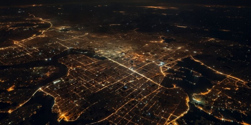 Spektakuläres Weltraumfoto: Astronaut fängt Kairo bei Nacht ein!