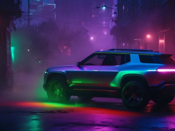 Verwandle dein Rivian zu Halloween in K.I.T.T. oder DeLorean!