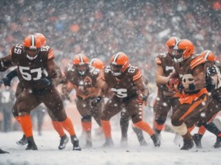 Cleveland Browns trotzen Schneesturm und bezwingen Steelers!