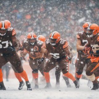 Cleveland Browns trotzen Schneesturm und bezwingen Steelers!